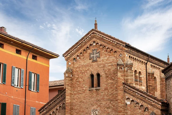 Bologna Basilika Santo Stefano Oder Die Sieben Kirchen Nahaufnahme Der — Stockfoto