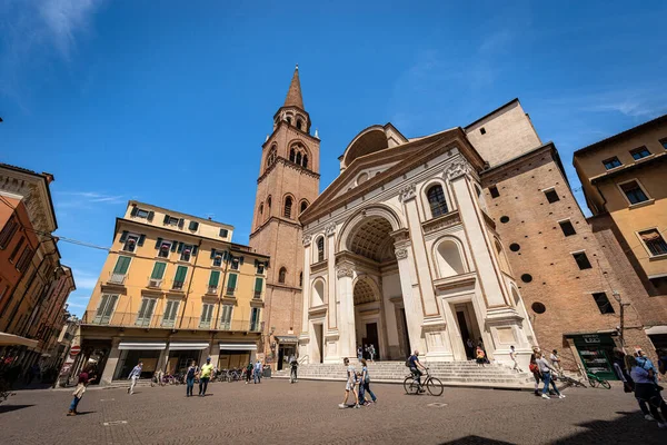 Mantua Italia Mayo 2021 Basílica Catedral Sant Andrea San Andrés —  Fotos de Stock