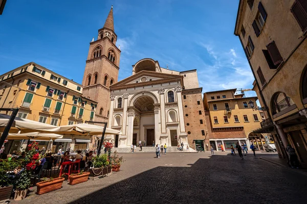 Mantua Italia Mayo 2021 Basílica Catedral Sant Andrea San Andrés —  Fotos de Stock