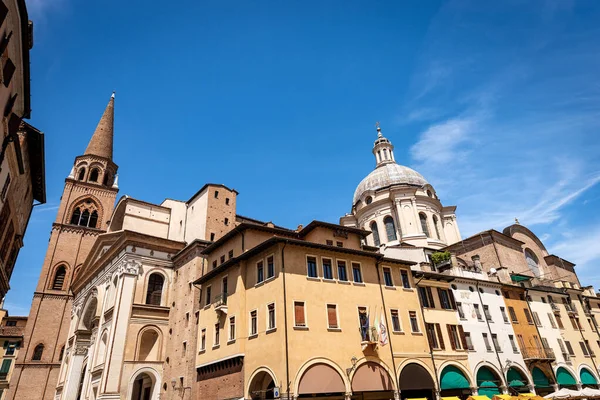 Basilica Cathedral Sant Andrea Saint Andrew Renaissance Baroque Gothic Style — Stock Photo, Image