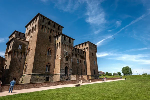 Het Middeleeuwse Kasteel Van Saint George Castello San Giorgio 1395 — Stockfoto