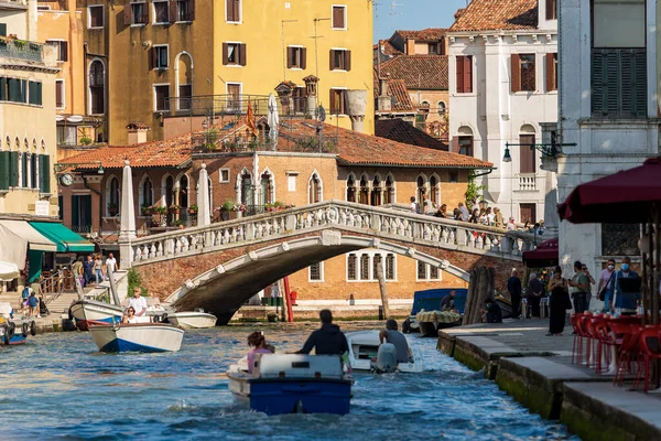 Venice Olaszország 2021 Június Ponte Delle Guglie Csúcsok Hídja 1580 — Stock Fotó