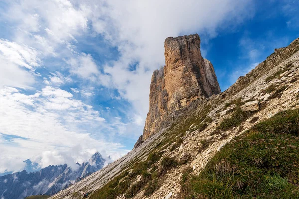 Drei Zinnen Tre Cime Lavaredo Tres Picos Lavaredo Cordillera Cadini —  Fotos de Stock