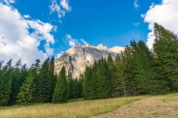 Mountain Range Pomagagnon 2450 Dolomites Unesco World Heritage Site Italian — Stock Photo, Image