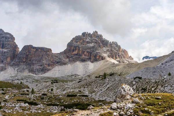 Pico Montaña Paternkofel Monte Paterno Parque Natural Tre Cime Lavaredo —  Fotos de Stock