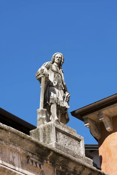 Estatua de Scipione Maffei - Verona Italia —  Fotos de Stock