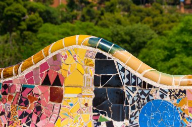Seramik tezgah park guell - barcelona İspanya