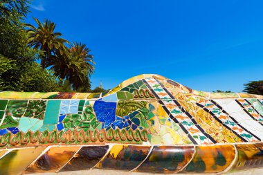 Seramik tezgah park guell - barcelona İspanya