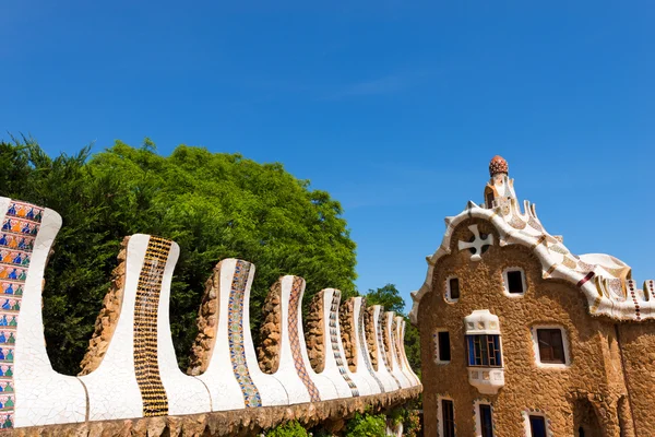 Casa del Guarda - Gaudi - Park Guell — Stock Photo, Image