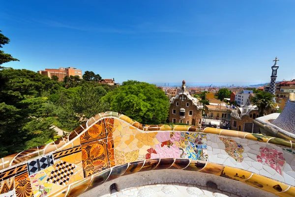 Park Guell - Barcellona Spagna — Foto Stock