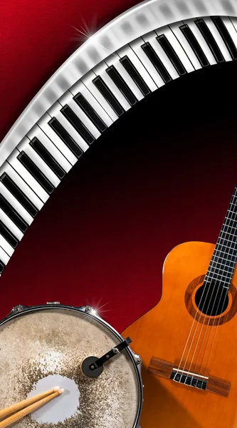 Musical Instruments Background — Stock Photo, Image