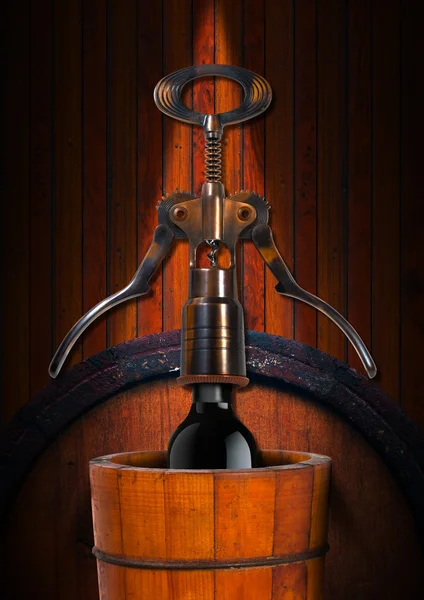 Дизайн винной карты — стоковое фото