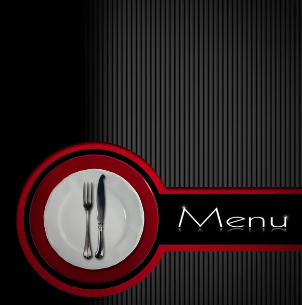 Menu restaurant design — Photo