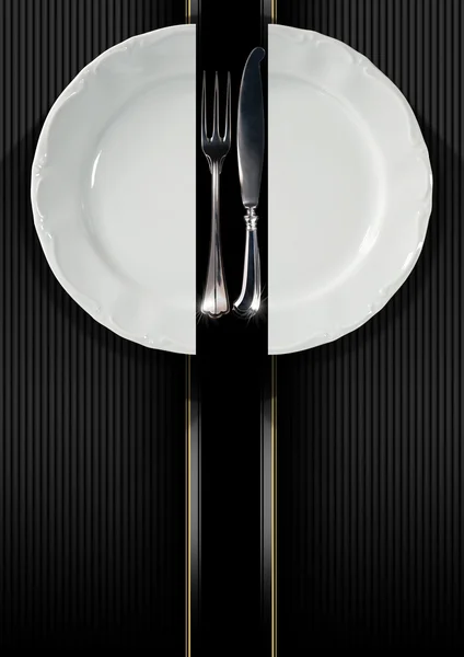 Étterem menü design — Stock Fotó