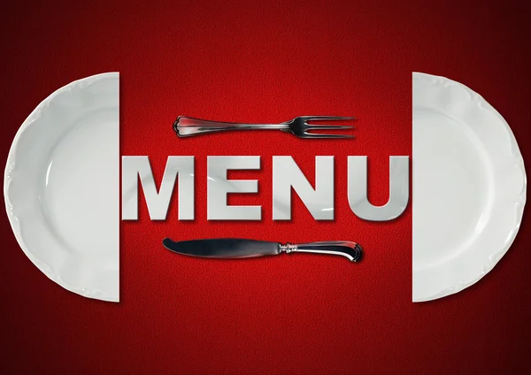 Restaurant Menu Design — Stock Photo, Image