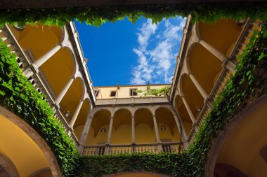 Barcelona İspanya tipik veranda