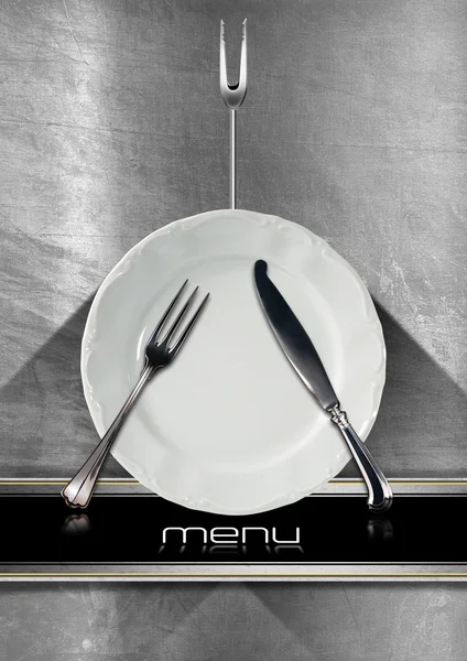 Restoran menü tasarımı — Stok fotoğraf