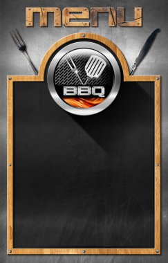 Blackboard Barbekü menüsü