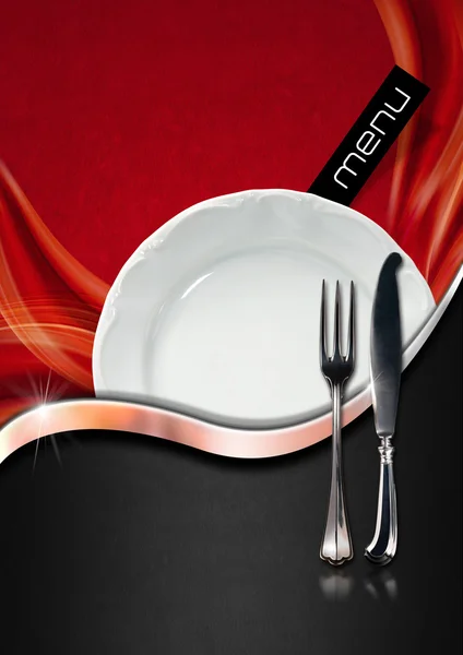 Restaurant Menu Design — Stock Photo, Image