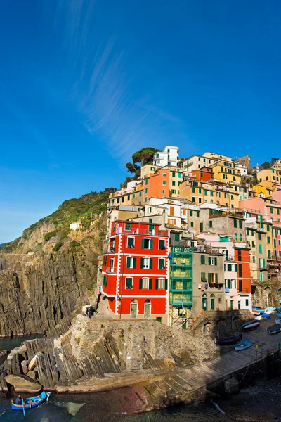 Riomaggiore liguria italien — Stockfoto