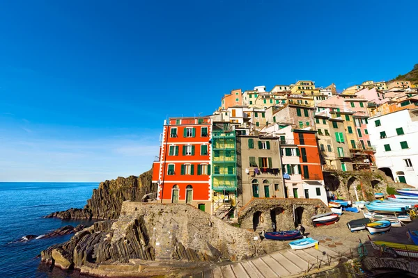 Riomaggiore Itálie Liguria — Stock fotografie