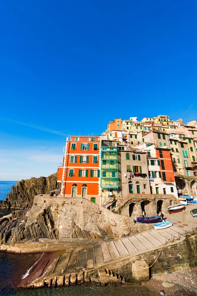 Riomaggiore Liguria Italy — Zdjęcie stockowe