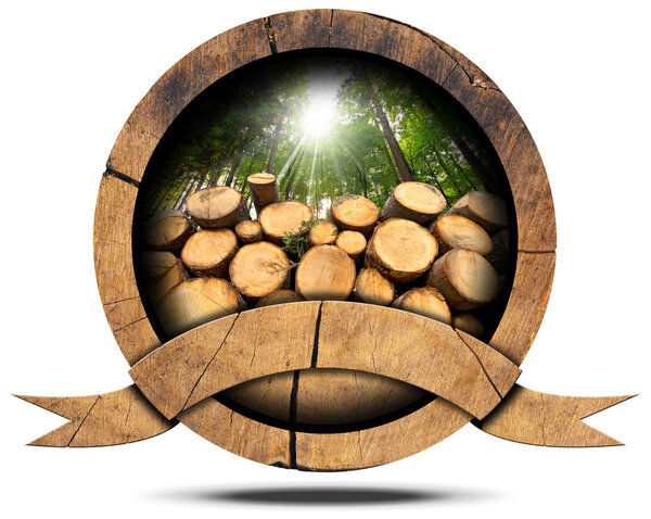 Lumber Industry - Wooden Icon