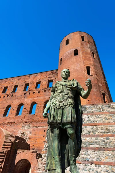 Porta Palatina - Torino Italy — Stock Photo, Image