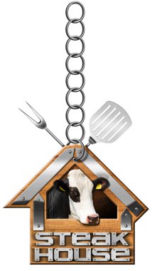 et lokantası - zinciri işaretiyle