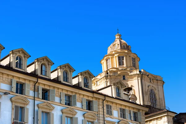 San Lorenzo Kilisesi - Torino İtalya — Stok fotoğraf