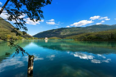 Lago di Toblino - Trentino İtalya