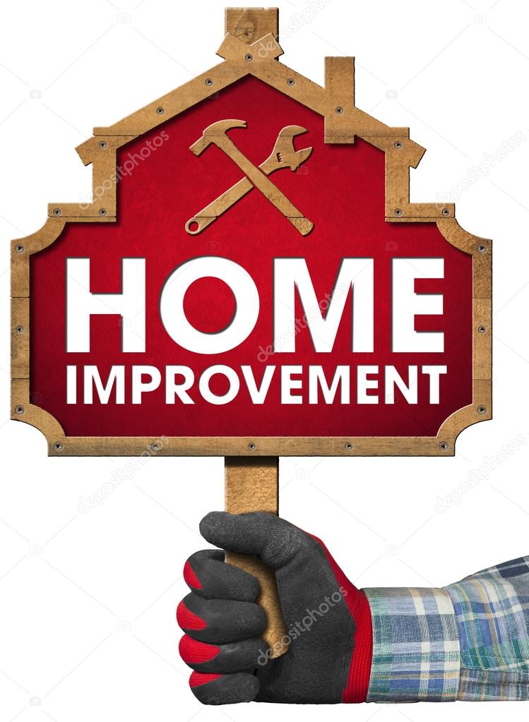 Home Improvement Sign