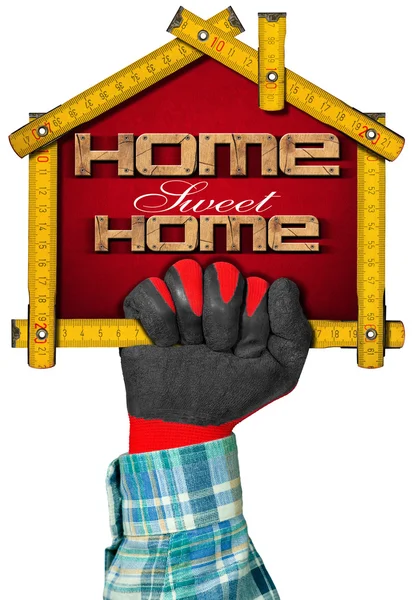 Home sweet home - Projekt — Stockfoto