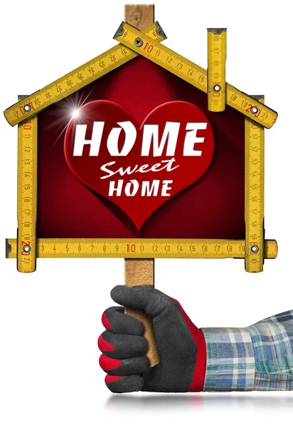 Home sweet home - Projekt — Stockfoto