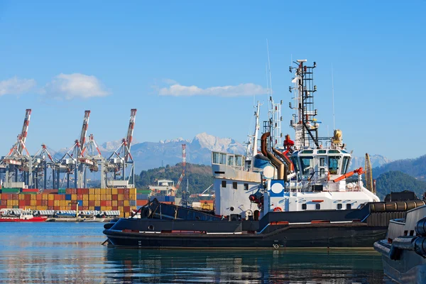 Λιμάνι της La Spezia - Ιταλία Λιγουρία — Φωτογραφία Αρχείου