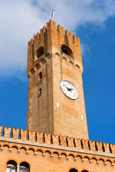 Громадянська вежа - Тревізо Італії — стокове фото