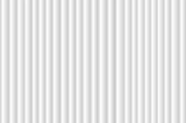 Kapalı beyaz perde ve gölgeli arka plan. Açılış töreni ya da banyo için sahne temizliği. Vektör gradyan örtüsü resimleme yapar