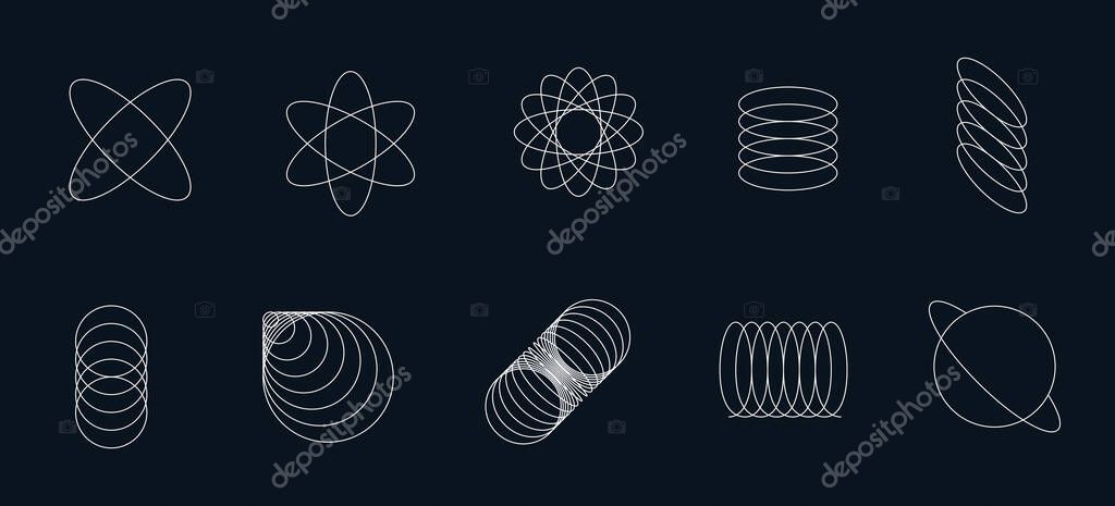 Minimal glowing star icons with spark, glitter, and brilliance. Abstract Y2K vector set with shiny light effects and twinkle pattern. Ideal for vintage, cosmic, or celebratory designs.