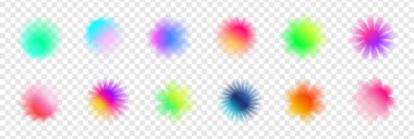 Nemli çiçek ve yıldız şekilleri yumuşak bulanık ve kumlu Y2K dokusuyla. Pembe ve mor tonlarda soyut geometrik kompozisyon. Nostaljik dijital tasarım için modern dekoratif vektör.