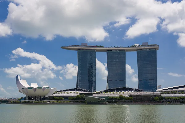 Marina Bay Sands hotel — Stock Photo, Image