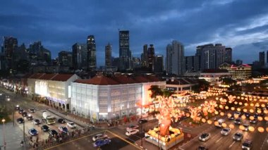 Yoğun Çin Mahallesi cadde, Çin yeni yılı
