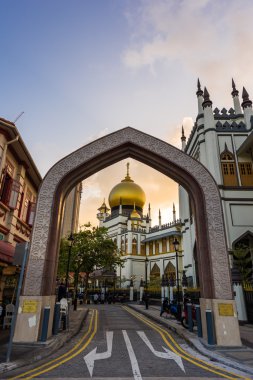 Sultan cami günbatımı
