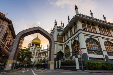 Sultan cami günbatımı