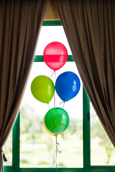 Decoração de balão colorido — Fotografia de Stock