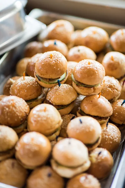 Hamburguesas de comida rápida —  Fotos de Stock