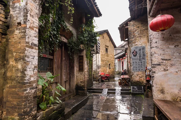 Ancient streets of historical town — Stock Photo, Image