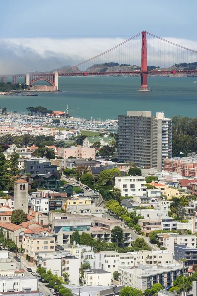 Gros plan du pont Golden Gate — Photo