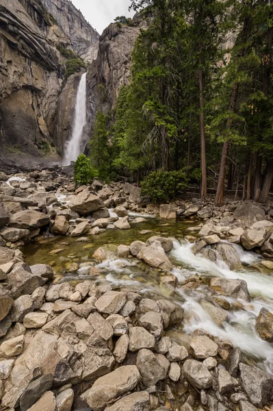 Alsó Yosemite-vízesés — Stock Fotó