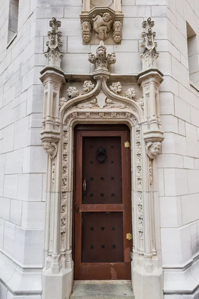 Skomplikowane Szczegóły Architektoniczne Drzwi Hearst Castle California — Zdjęcie stockowe