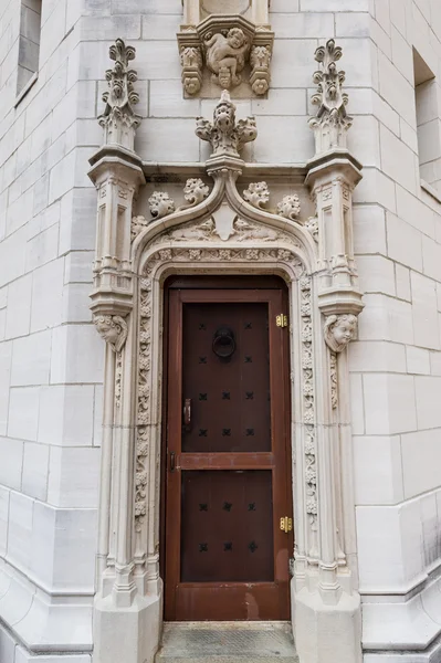 Ingewikkelde Architecturale Details Van Deuren Aan Hearst Castle Californië — Stockfoto